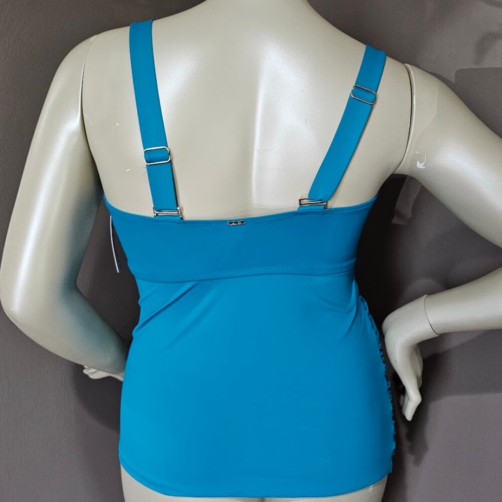 Anne Cole Live in Color Twis Bandini Top Size 18W - Picture 4 of 9